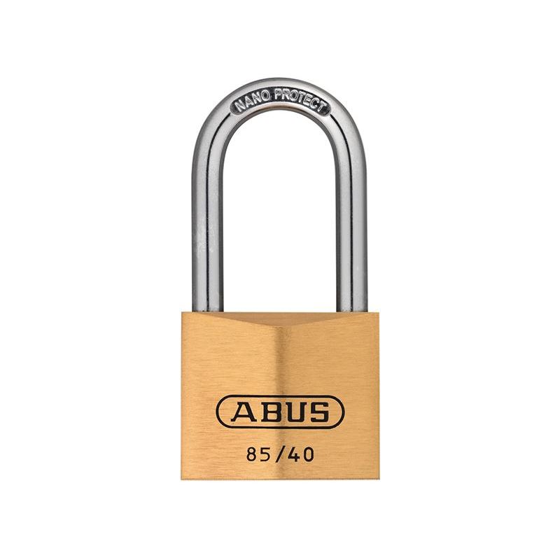 Abus Mechanical 85/40mm Brass Padlock 40mm Long Shackle ABUS Mechanical - Dynamic Drive