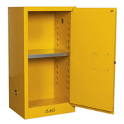 Sealey Flammables Storage Cabinet 585 x 460 x 1120mm FSC08 Sealey - Dynamic Drive