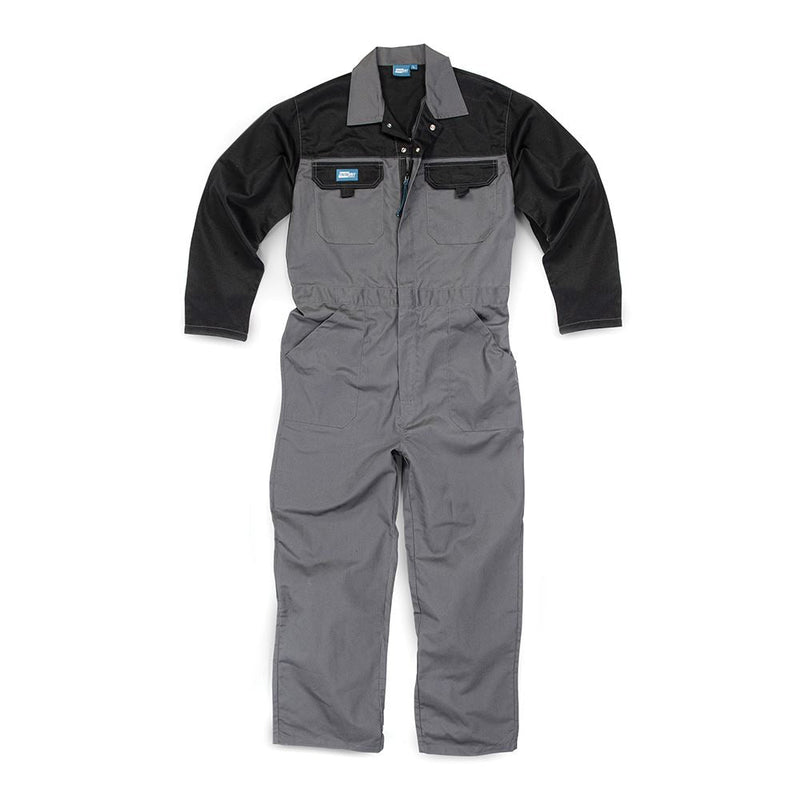 Tough Grit Zip-Front Coverall Charcoal L Tough Grit - Dynamic Drive