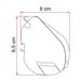 Fiamma F35 Pro 250 Awning Titanium Case Royal Blue Fabric Campervan Caravan 4x4 Fiamma  - Dynamic Drive