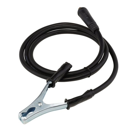 Draper MMA Welding Earth Lead and Clamp with 10/25 Dinse-type Plug, 1.8m, 200A Draper - Dynamic Drive