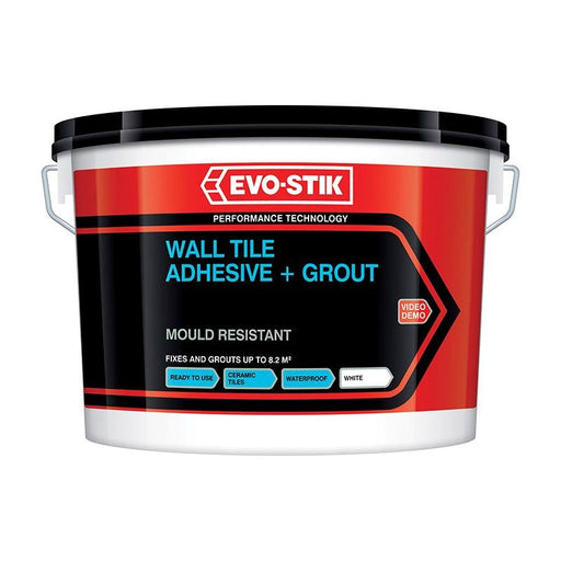 Evo-Stik Mould Resistant Wall Tile Adhesive & Grout 2.5 litre EVO-STIK - Dynamic Drive