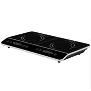 Baridi Portable Induction Hob with 2 Cooking Zones 60 x 36 x 6.5cm - Black Baridi - Dynamic Drive