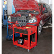 Draper Expert 2 Level Tool Trolley with Two Drawers 07635 Draper - Dynamic Drive