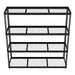 Heavy-Duty Modular Racking Unit 4 Mesh Shelves 300kg Capacity Per Level 1820mm Sealey - Dynamic Drive