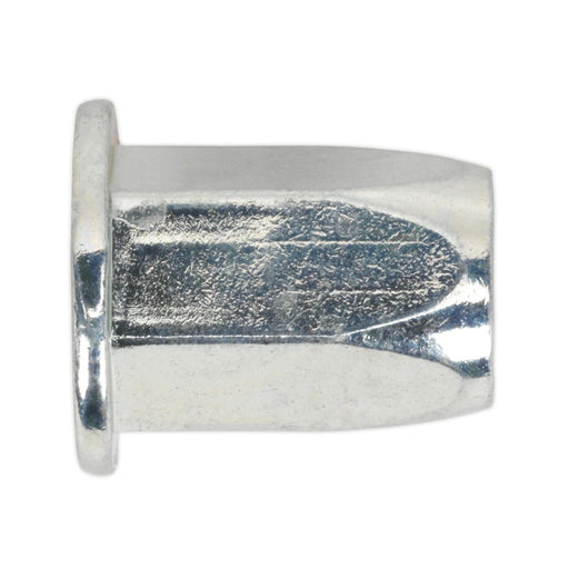 Sealey Threaded Insert (Rivet Nut) M8 Full Hex Standard Flange Pack of 50 TIFHM8 Sealey - Dynamic Drive