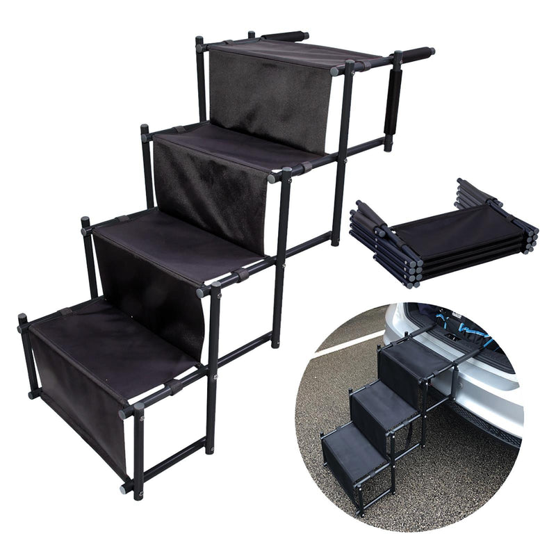 4 Tier Step Dog Animal Disability Car step Aid High Quality Suitable For 45kg PLS - Dynamic Drive