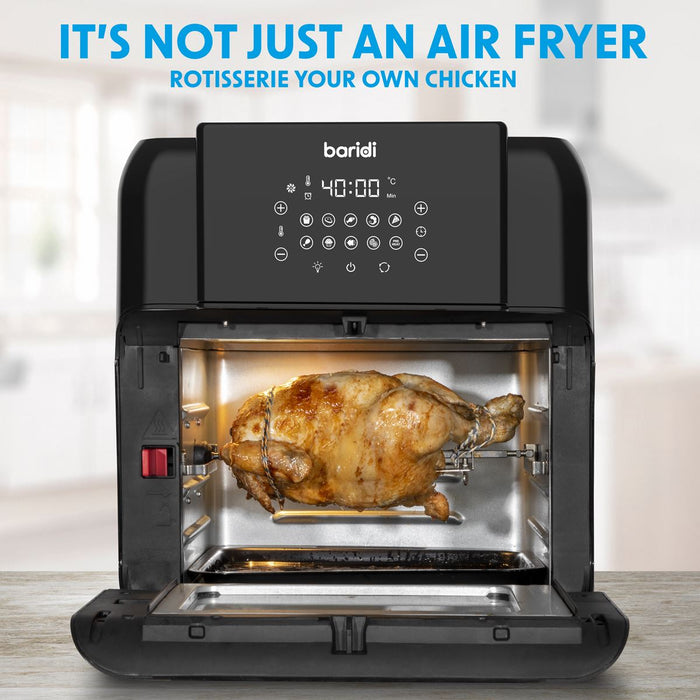 Baridi Air Fryer & Rotisserie Oven 12L Capacity DH170 Baridi - Dynamic Drive