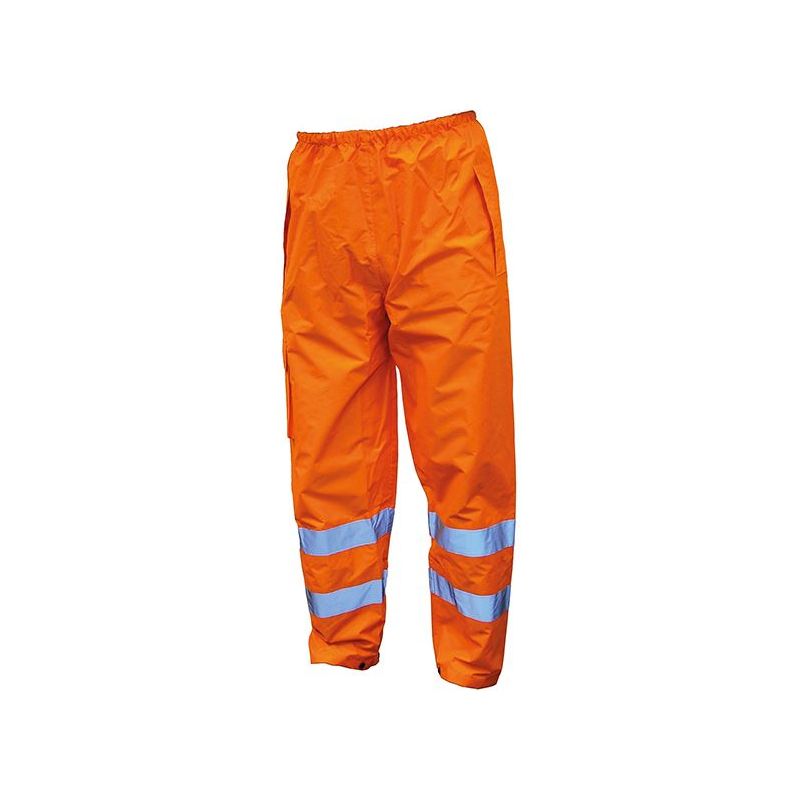 Scan Hi-Vis Orange Motorway Trousers - XL (44in) Scan - Dynamic Drive