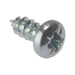 Forgefix Self-Tapping Screw Pozi Compatible Pan Head ZP 3/4in x 6 Box 200 ForgeFix - Dynamic Drive