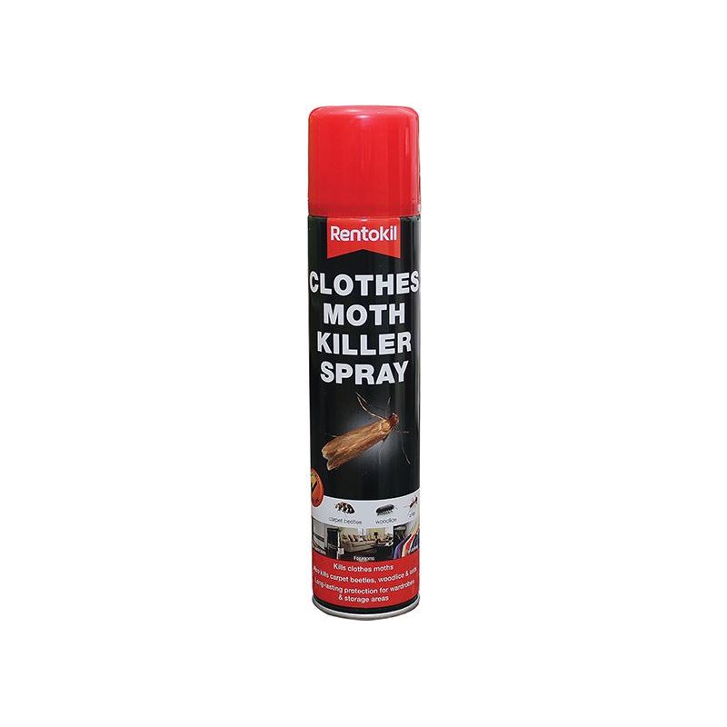 Rentokil Clothes Moth Killer Spray 300ml Rentokil - Dynamic Drive