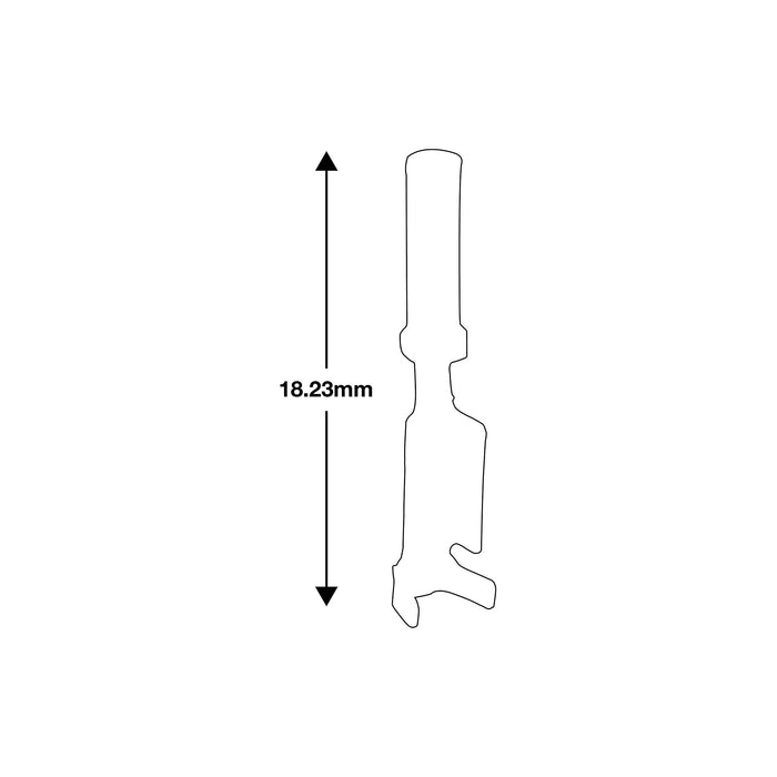 Connect Non-Insulated Female Terminals 50pc 37496 Tool Connection - Dynamic Drive