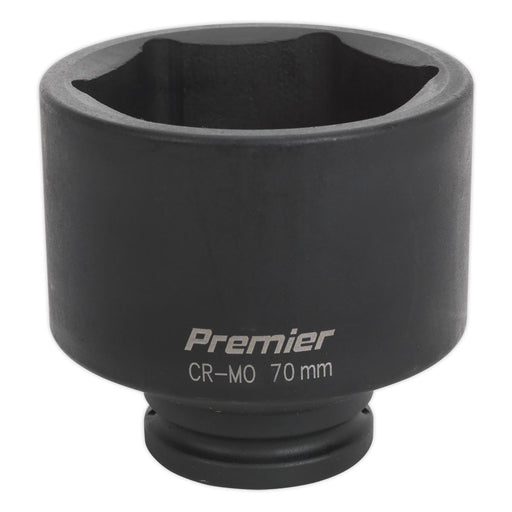 Sealey Impact Socket 70mm Deep 3/4"Sq Drive IS3470D Sealey - Dynamic Drive