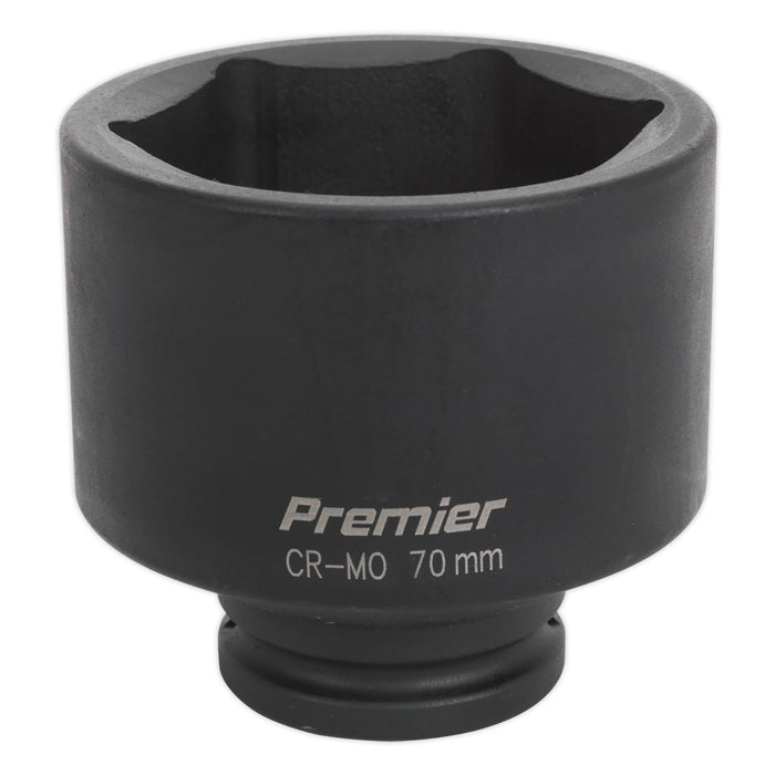 Sealey Impact Socket 70mm Deep 3/4"Sq Drive IS3470D Sealey - Dynamic Drive