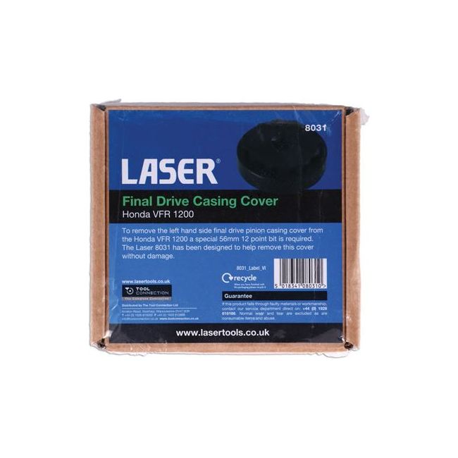 Laser Final Drive Casing Cover - for Honda VFR 1200 8031 Laser - Dynamic Drive