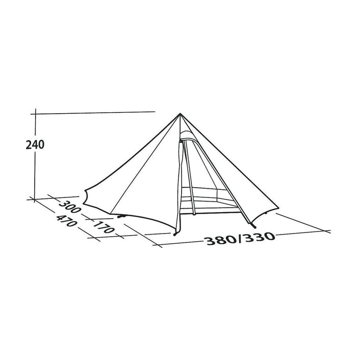 Robens Fairbanks Grande 7 Berth Poled Tent Robens - Dynamic Drive
