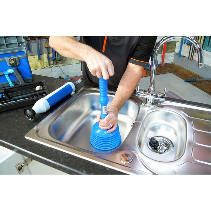 Silverline Large Sink Plunger 160 x 475mm Silverline - Dynamic Drive