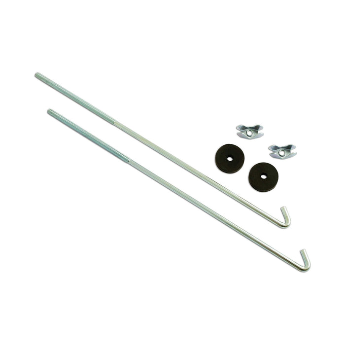 Tool Connection Battery Hold Down Brackets 6pc 30126 Tool Connection - Dynamic Drive