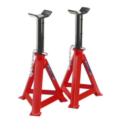 Sealey Axle Stands (Pair) 10tonne Capacity per Stand AS10000 Sealey  - Dynamic Drive