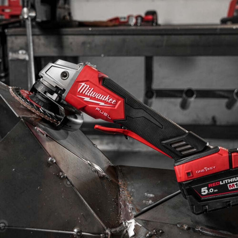 Milwaukee M18 115mm Small Angle Grinder (Kit) 4933478432 Milwaukee - Dynamic Drive