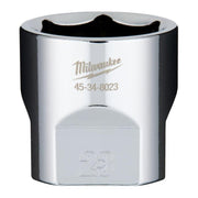 Milwaukee 3/8 Drive Socketmetric Standard-23 4932479999 Milwaukee - Dynamic Drive
