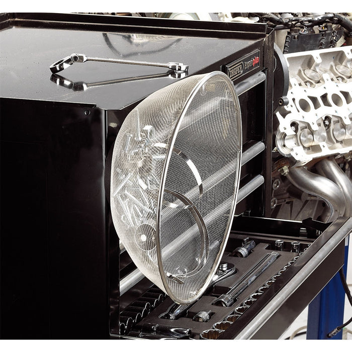 Draper Magnetic Stainless Steel Mesh Parts Washer Bowl 31317 Draper - Dynamic Drive