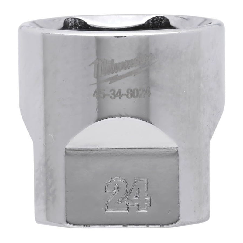 Milwaukee 3/8 Drive Socketmetric Standard-24 4932480000 Milwaukee - Dynamic Drive