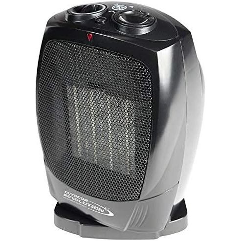 Outdoor Revolution Portable PTC Oscillating Ceramic Heater 750W/1500W Camping Outdoor Revolution  - Dynamic Drive