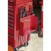 Sealey Side Cabinet for Long Handle Tools Red APLHT Sealey - Dynamic Drive