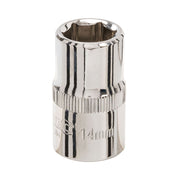 Silverline Socket 1/2" Drive 6pt Metric 14mm Silverline - Dynamic Drive