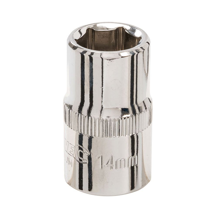 Silverline Socket 1/2" Drive 6pt Metric 14mm Silverline - Dynamic Drive