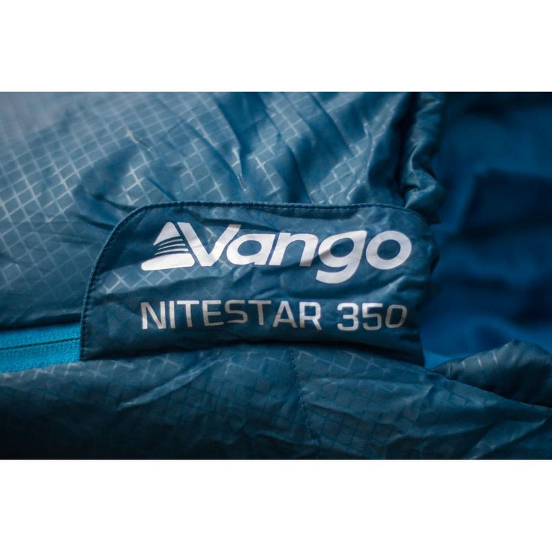 Vango Nitestar Alpha 350 Sleeping Bag Mummy Shape 3-4 Season Camping Vango - Dynamic Drive