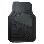4 Pce Aurora Rubber Mat Set In Black Streetwize  - Dynamic Drive