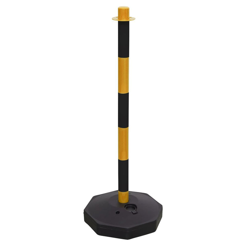 Sealey Black/Yellow Post & Chain Kit 25m BYSBKIT Sealey - Dynamic Drive
