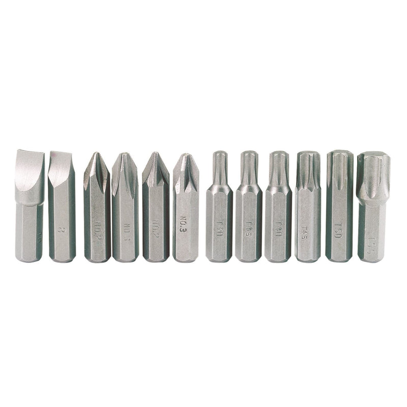 Draper Impact Screwdriver Bit Set (12 Piece) 59001 Draper - Dynamic Drive