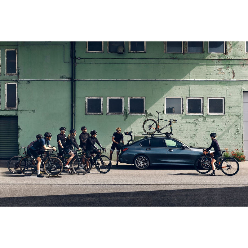 Thule TopRide Roof Bar Fork Mounted Lockable Single Bike Cycle Carrier 568 Thule - Bars 4 Cars