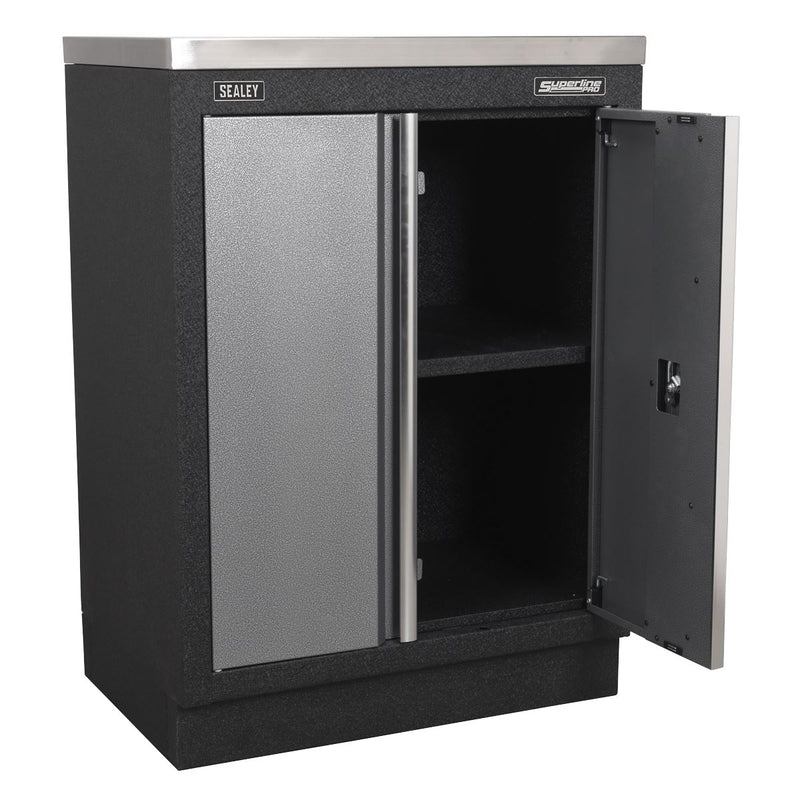 Sealey Modular 2 Door Floor Cabinet 680mm APMS52 Sealey - Dynamic Drive