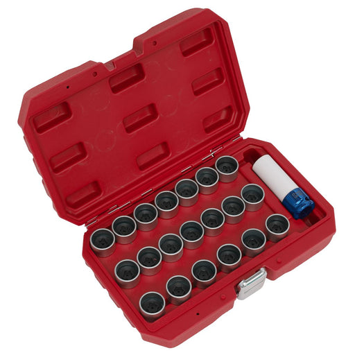 Sealey 21pc Locking Wheel Nut Key Set BMW SX217 Sealey - Dynamic Drive