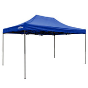 Dellonda 3 x 4.5m Pop-Up Gazebo Heavy Duty Carry Bag Rope Stakes & Weight Blue Dellonda - Dynamic Drive