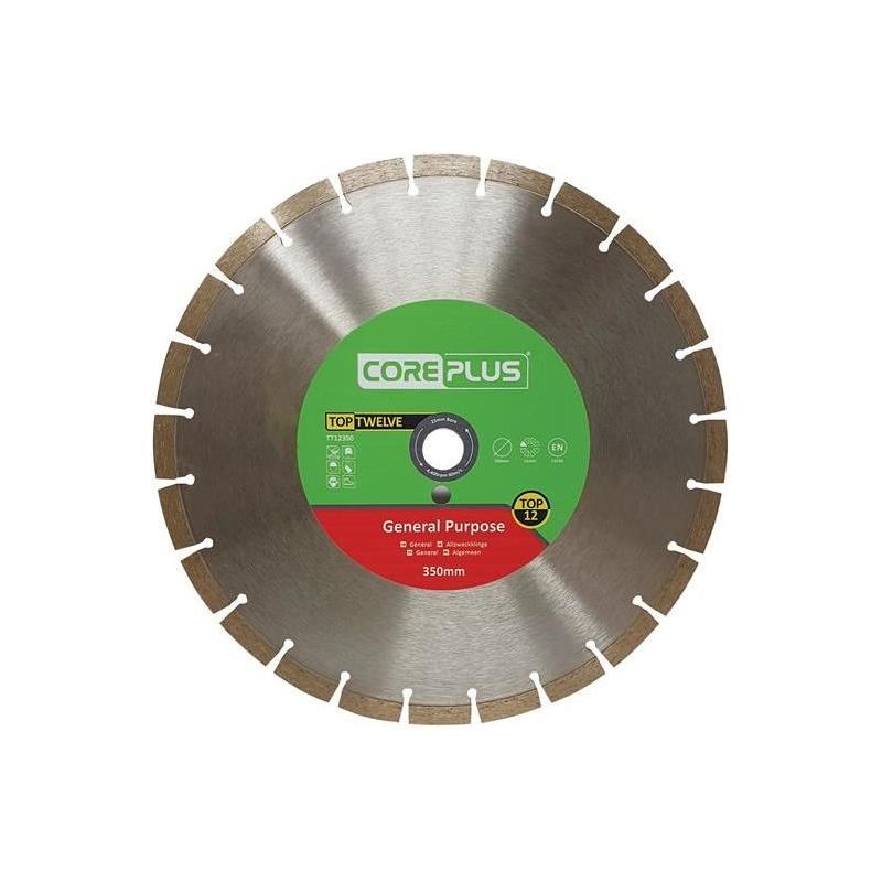 Coreplus Top Twelve General Purpose Diamond Blade 350mm CorePlus - Dynamic Drive