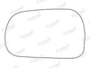 Summit Stick-On Standard Mirror Glass fits Daihatsu Applause LHS Summit - Dynamic Drive