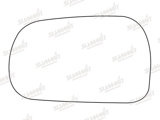 Summit Stick-On Standard Mirror Glass fits Daihatsu Applause LHS Summit - Dynamic Drive