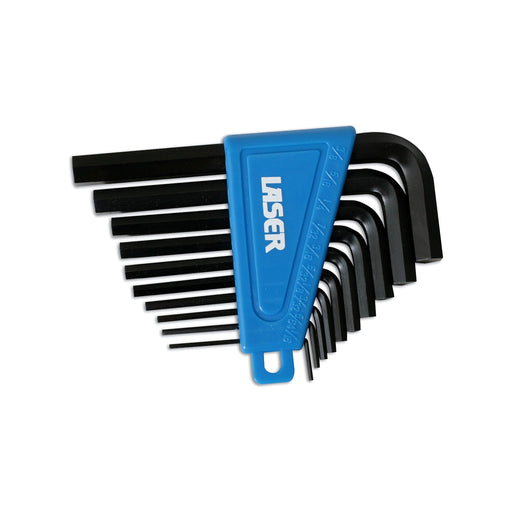 Laser Imperial Hex Key Set 10pc 0951 Laser - Dynamic Drive