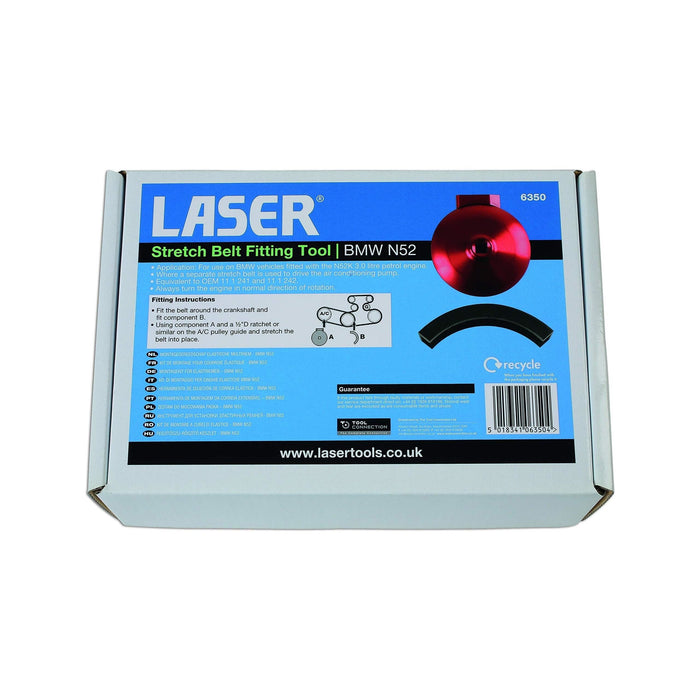 Laser Stretchy Belt Fitting Tool - for BMW N52 6350 Laser - Dynamic Drive