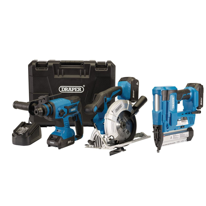 Draper D20 20V Cordless Kit 24589 Draper - Dynamic Drive