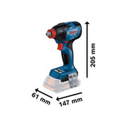 Bosch GDX 18V-210 C Professional Impact Driver/Wrench 18V Bare Unit Bosch - Dynamic Drive