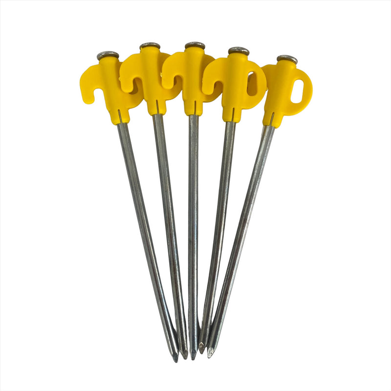 Royal Awning Tent Pegs Heavy Duty x20 Carry Case Leisure Easy Pitching Camping Royal  - Dynamic Drive