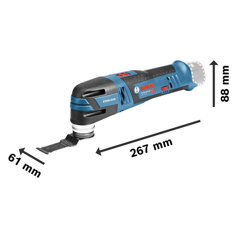 Bosch GOP 12V-28 Professional Multi-Cutter 12V Bare Unit Bosch - Dynamic Drive
