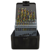 Sealey HSS Drill Bit Set 25pc Edge Ground Metric DIN 338 S0938 Sealey - Dynamic Drive