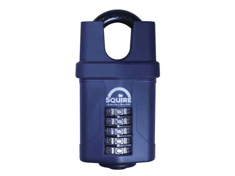 Squire CP60 Combination Padlock 5-Wheel 60mm Close Shackle Squire - Dynamic Drive